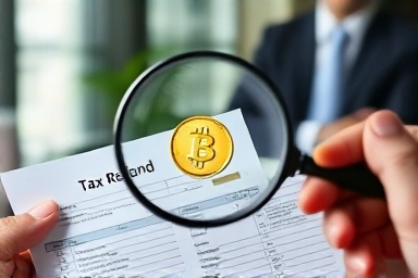 Tax refund recovery, lost money found, financial gain, tax document, hope